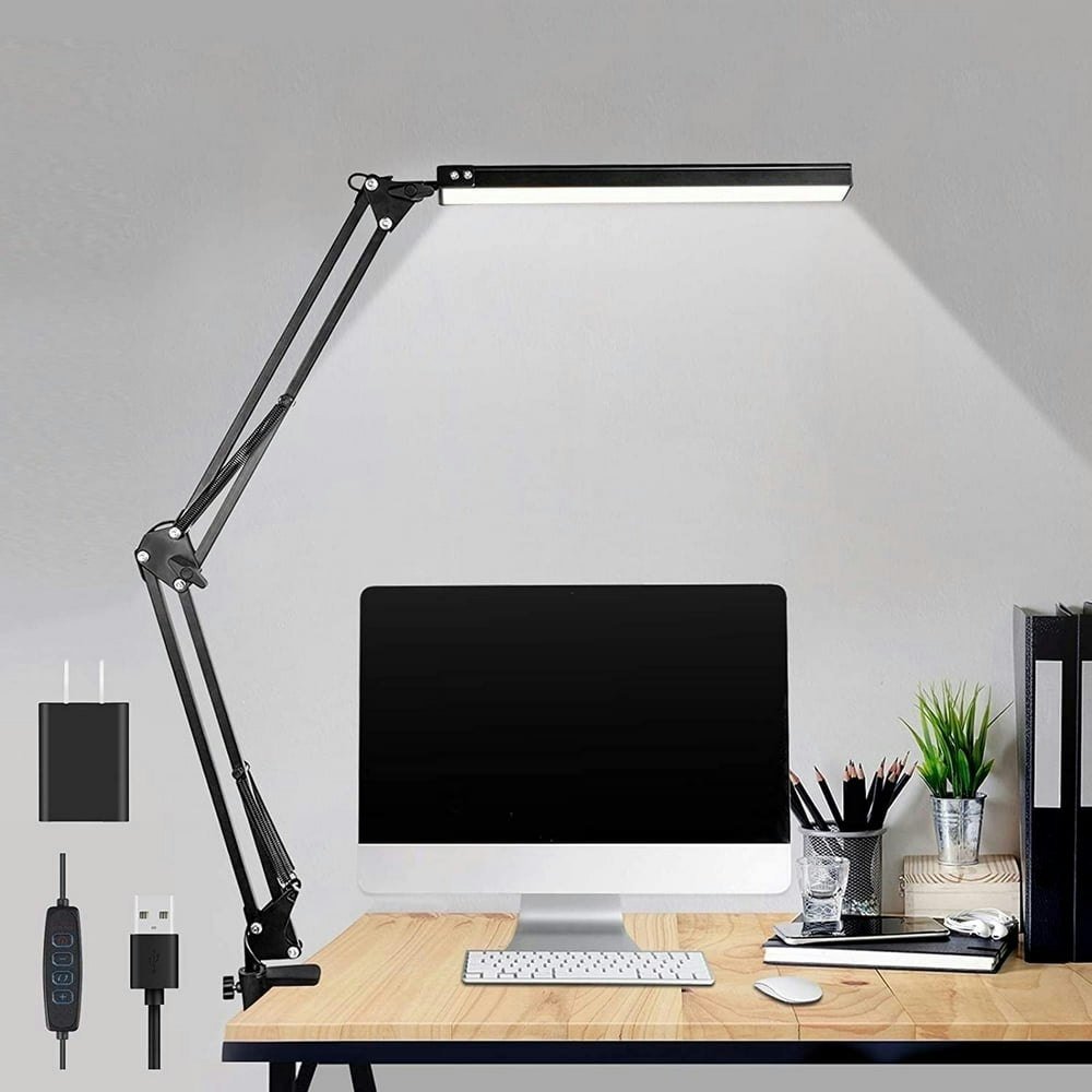 Syenll LED Desk Lamp with Clamp: $16.99 Syenll LED Desk Lamp with Clamp: $16.99