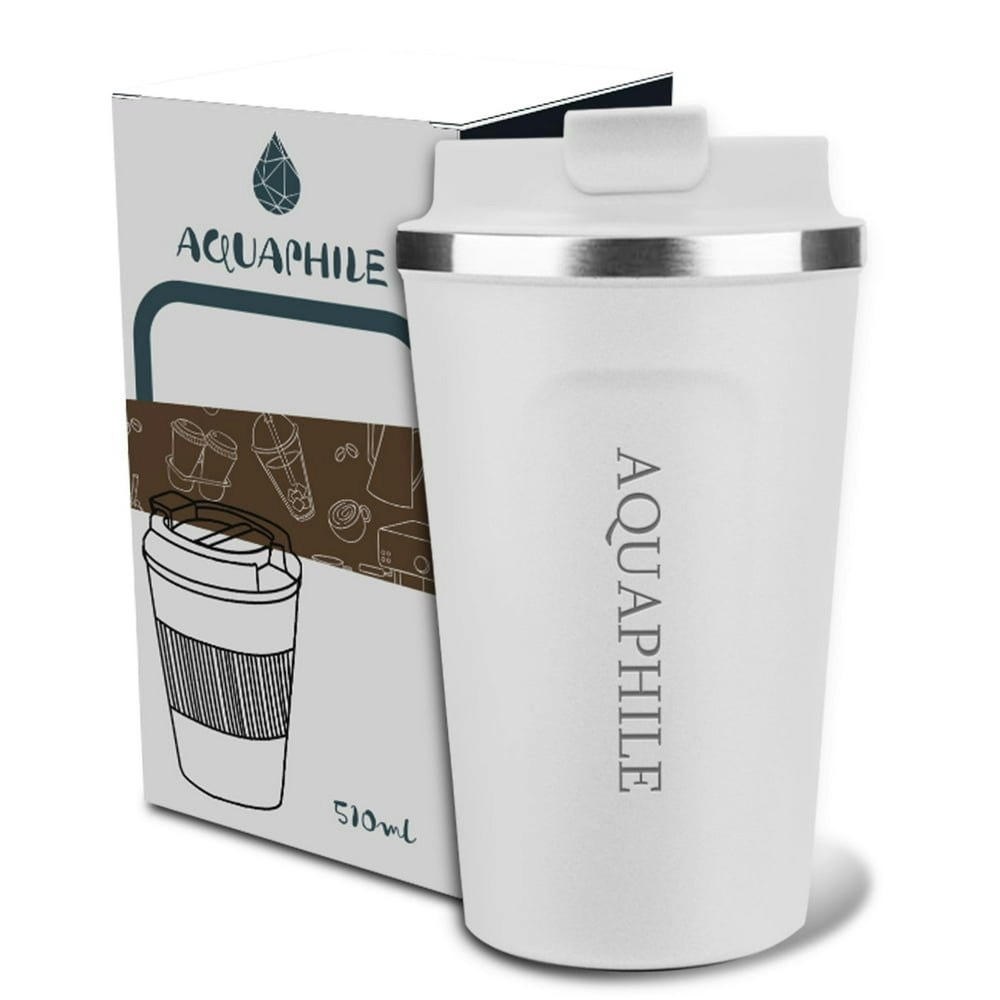 Aquaphile 17oz Stainless Steel Insulated Travel Mug with Leak-Proof Lid: $9.99 Aquaphile 17oz Stainless Steel Insulated Travel Mug with Leak-Proof Lid: $9.99