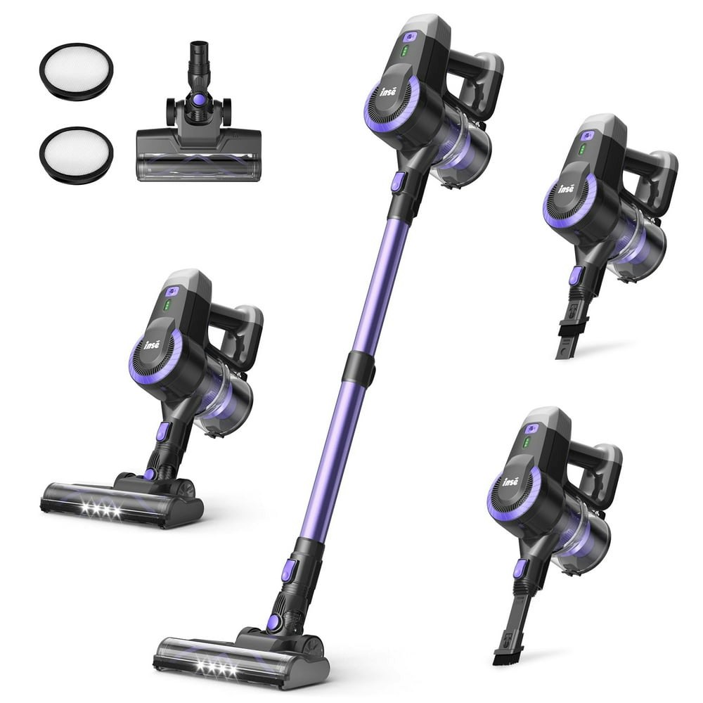 INSE Lightweight Cordless Stick Vacuum Cleaner: $54.98
