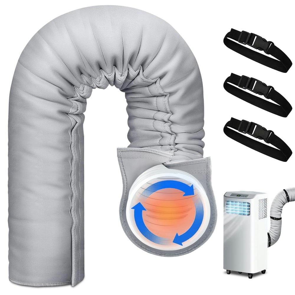 Portable Air Conditioner Exhaust Hose Insulation Wrap for 5\" and 5.9\" Hoses: $20.69