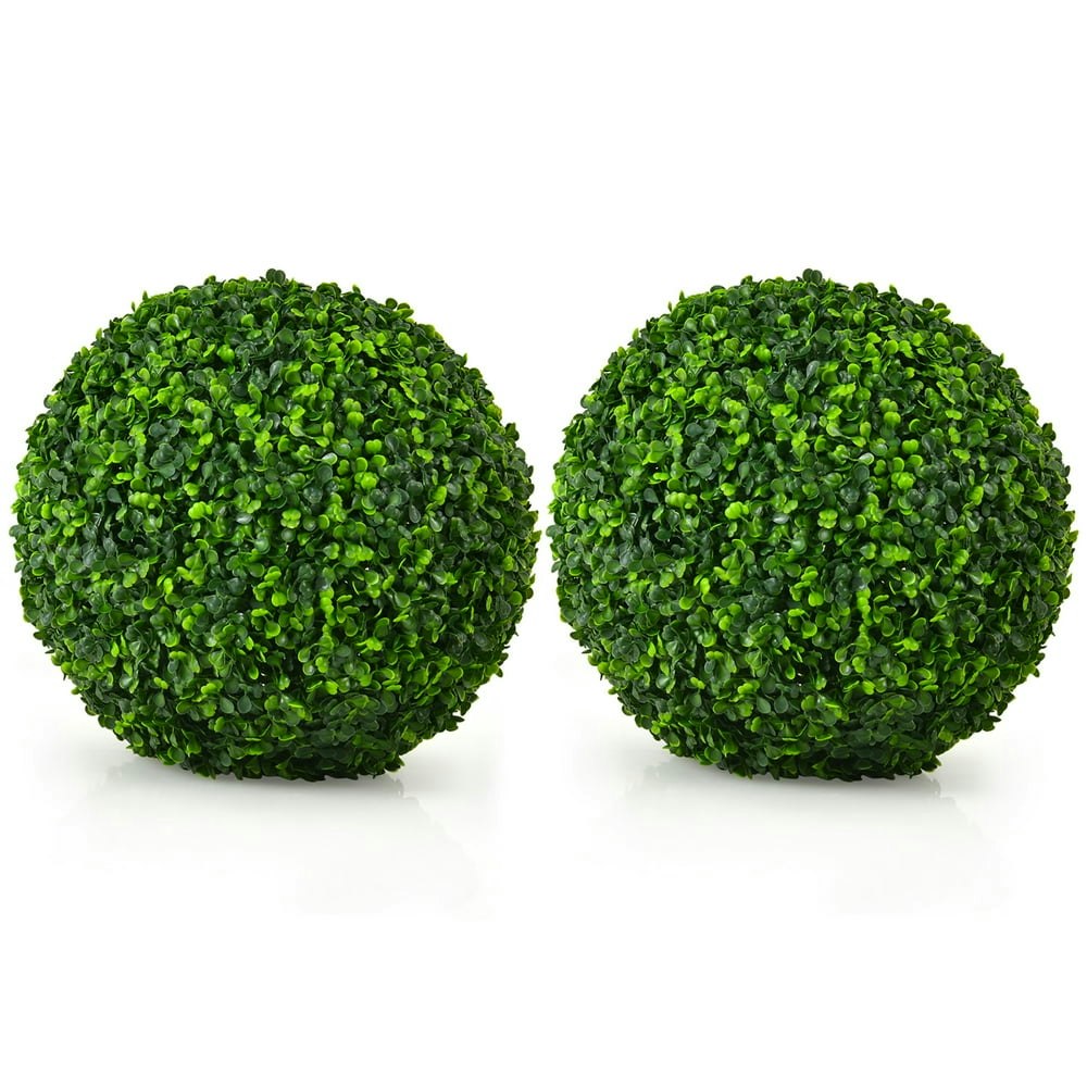 Costway Artificial Boxwood Topiary Balls 2-Pack: $42.99 Costway Artificial Boxwood Topiary Balls 2-Pack: $42.99
