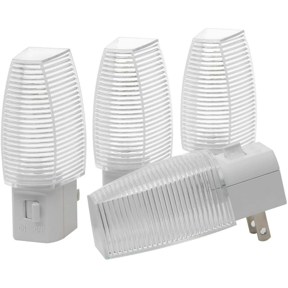 Dewenwils Plug-In LED Night Light 4-Pack Warm White: $9.99 Dewenwils Plug-In LED Night Light 4-Pack Warm White: $9.99