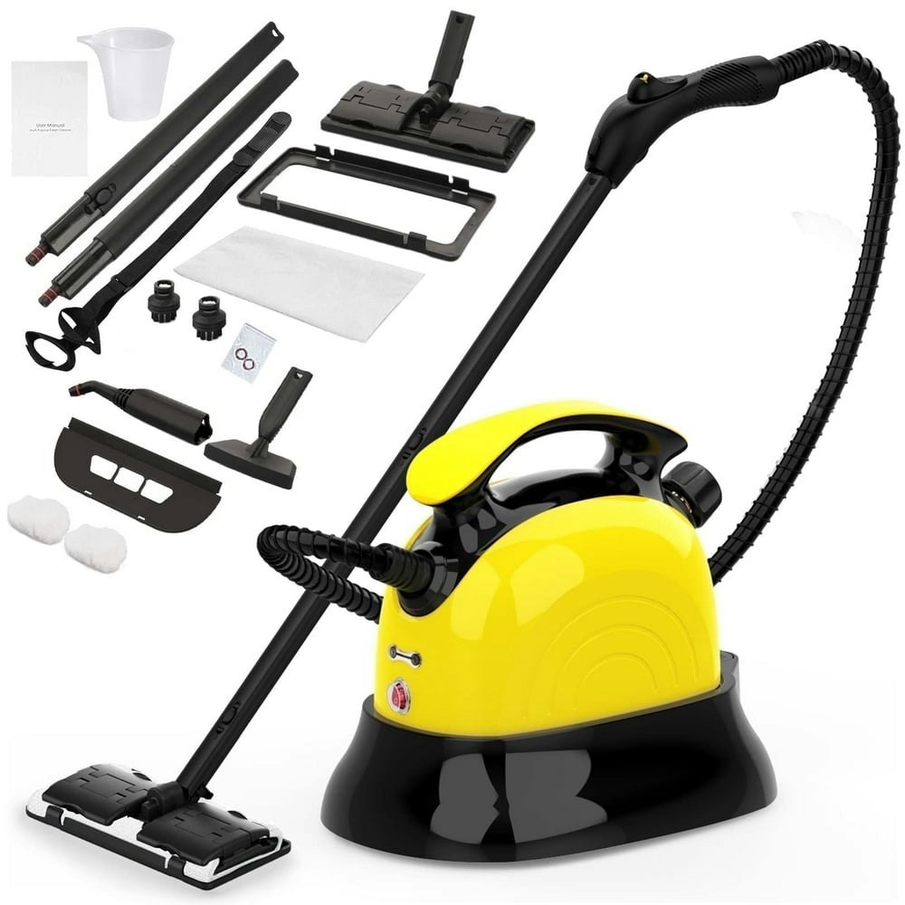 1500W Multi-Purpose Steam Mop and Handheld Steam Cleaner with 13 Accessories: $78.69 1500W Multi-Purpose Steam Mop and Handheld Steam Cleaner with 13 Accessories: $78.69