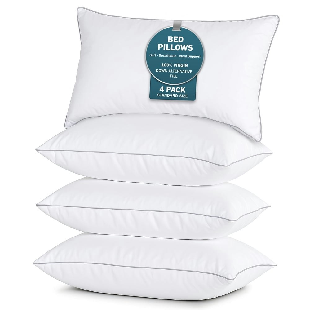 Casa Platino Standard Bed Pillows 4-Pack: $29.99