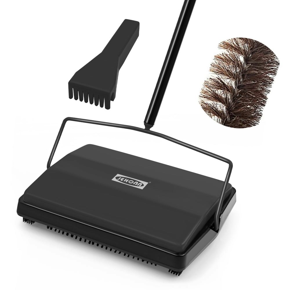 Jehonn Manual Carpet Floor Sweeper: $22.93