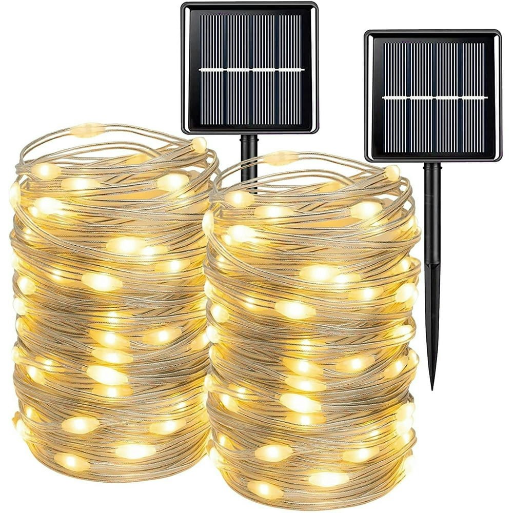 Magotan Solar Christmas String Lights 2-Pack 72ft 200-LED Warm White: $13.28 Magotan Solar Christmas String Lights 2-Pack 72ft 200-LED Warm White: $13.28
