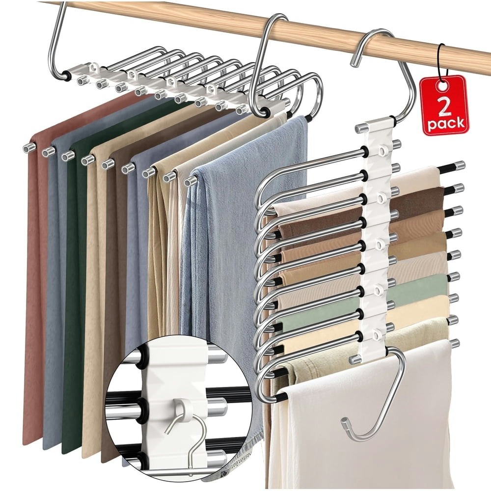 Scidweet Space Saving Clothes Hangers 2-Pack: $15.19