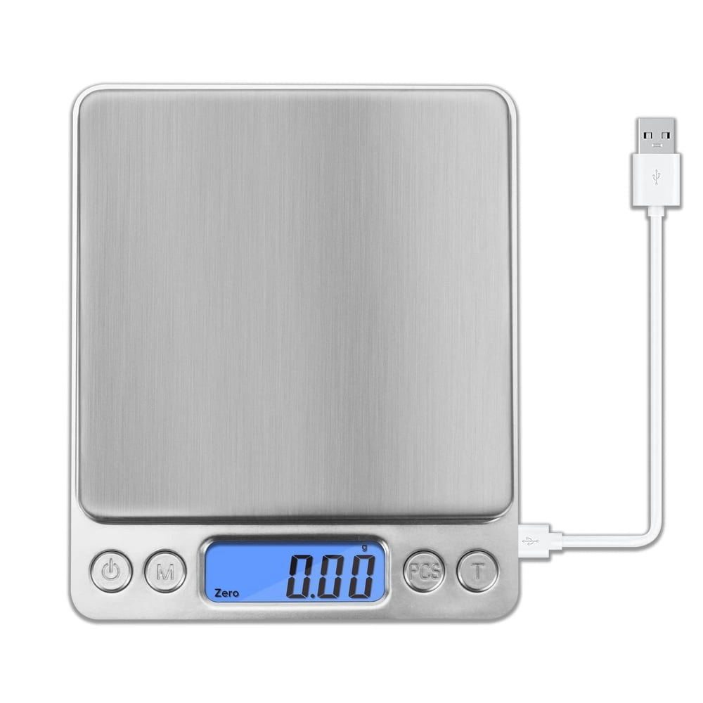 TiokMc Mini Pocket Digital Kitchen Scale 1000g 0.1g: $10