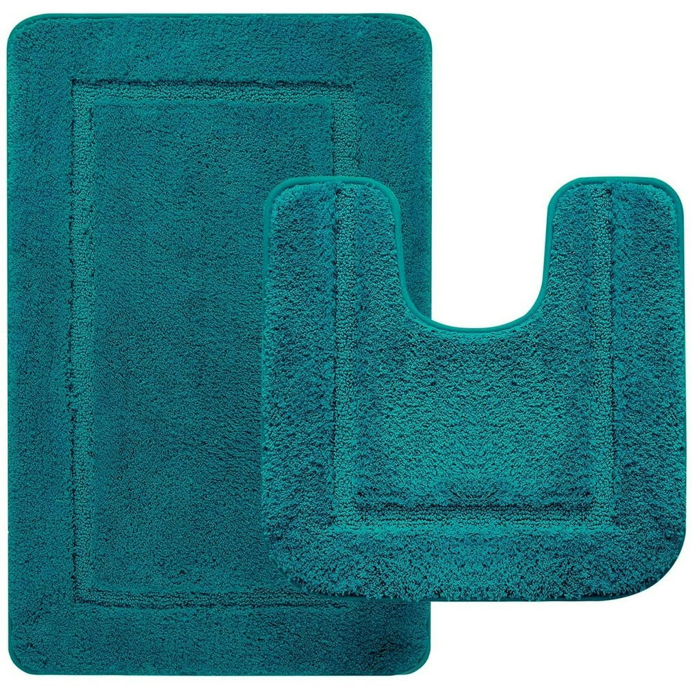 H Homore Green Bath Rug Set 2-Count: $24.29 H Homore Green Bath Rug Set 2-Count: $24.29