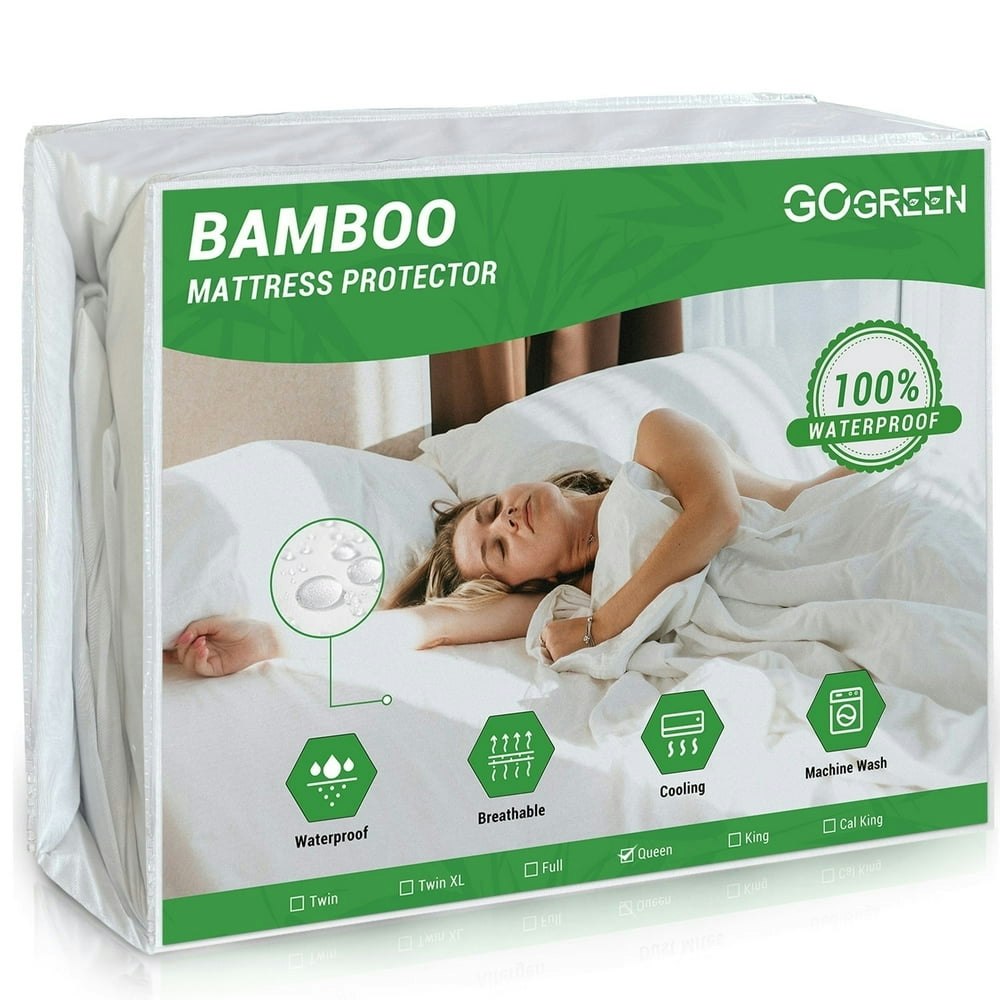 Gogreen Waterproof Bed Bug Mattress Protector Queen Size: $21.99 Gogreen Waterproof Bed Bug Mattress Protector Queen Size: $21.99