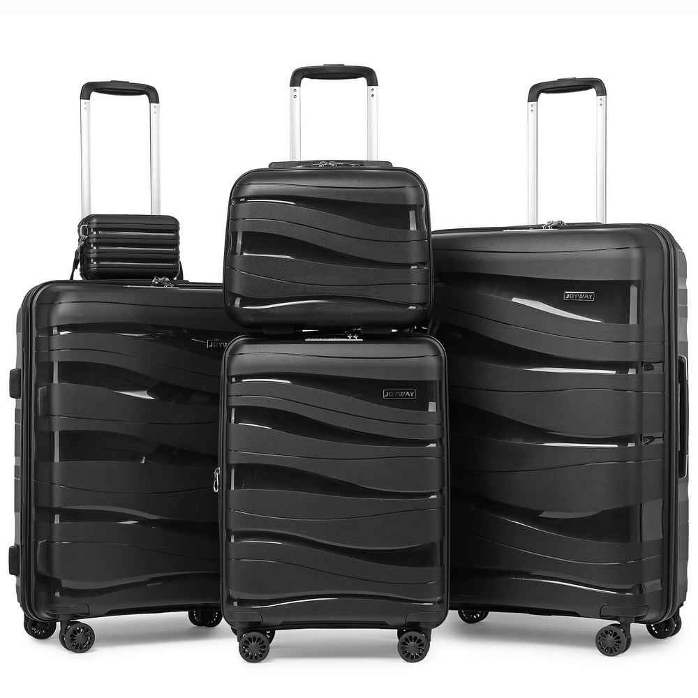 Joyway 5-Piece Hardshell Spinner Luggage Set: $115.99