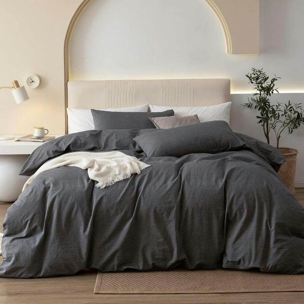 Sormag Queen Microfiber Duvet Cover Set 3-Piece: $24.49 Sormag Queen Microfiber Duvet Cover Set 3-Piece: $24.49