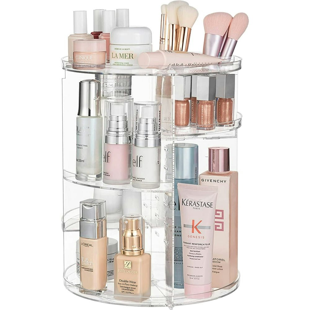 HBlife 360 Rotating Makeup Organizer Carousel: $14.38