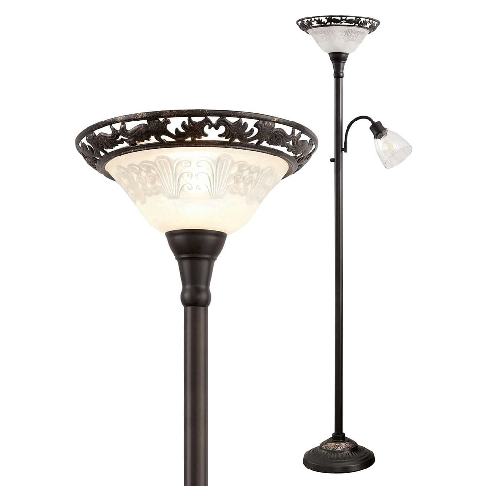 Natyswan 70" Victorian Floor Lamp 2-Head: $53.99 Natyswan 70" Victorian Floor Lamp 2-Head: $53.99