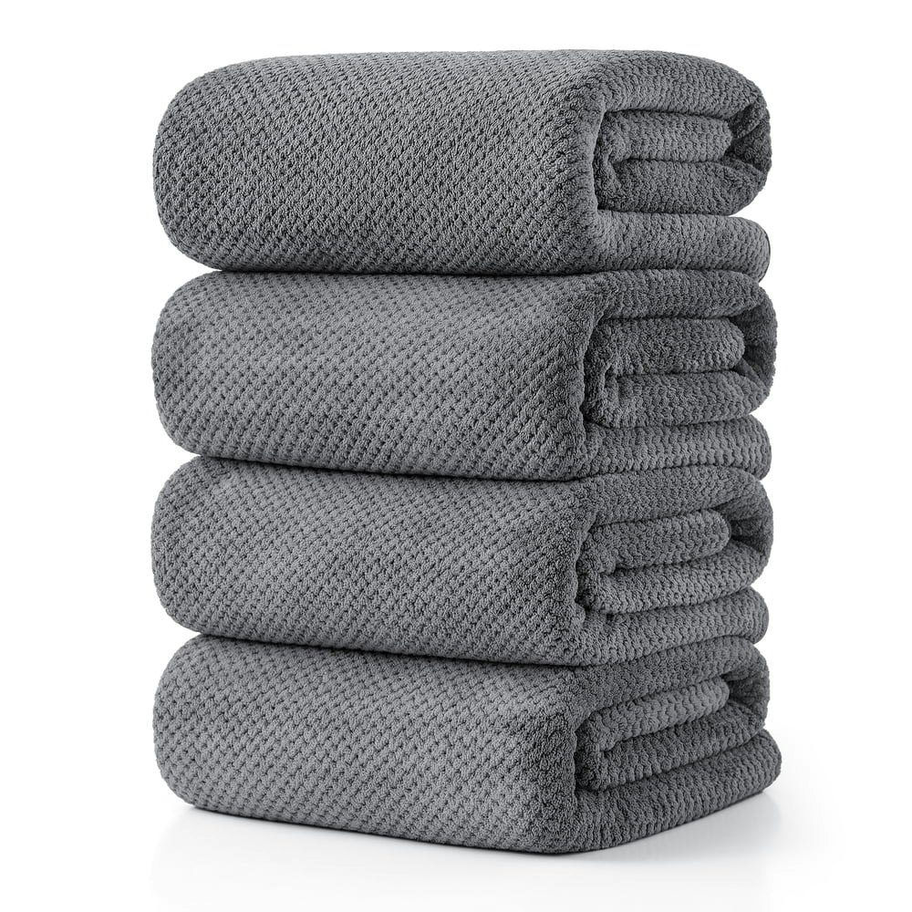Jessy Home Bath Towels 4-Pack: $31.99