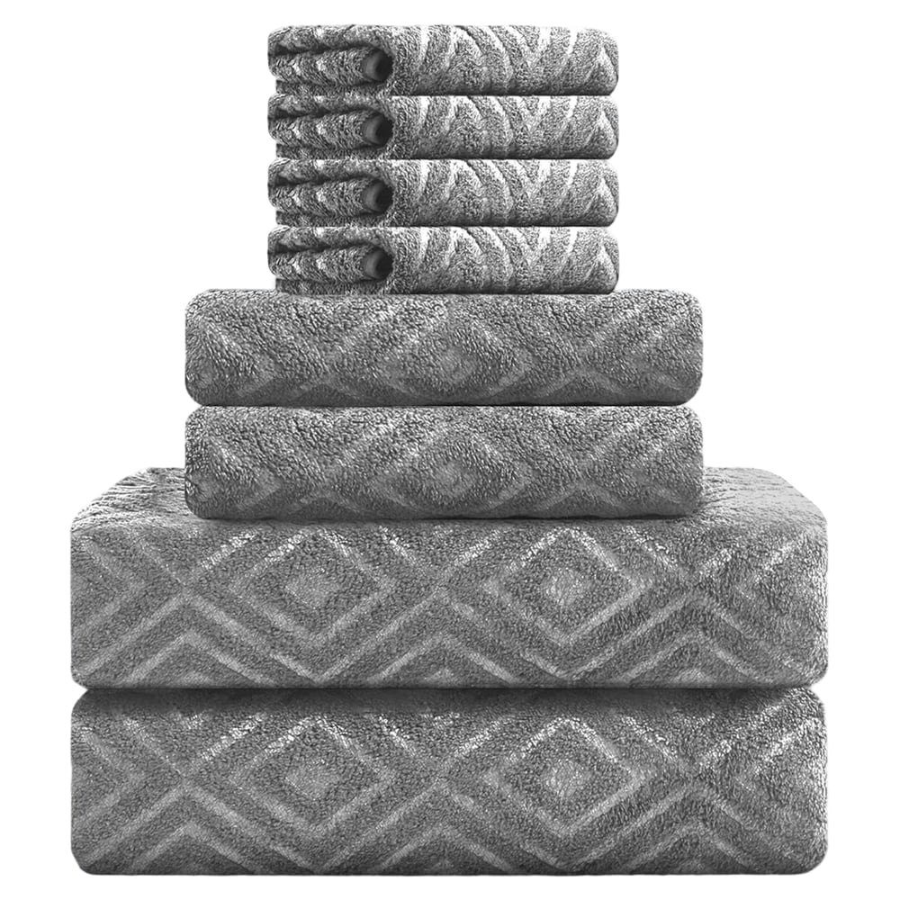 Jessy Home Towel Set 8-Piece: $23.99