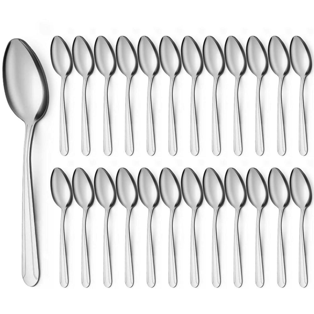 Bestdin 24-Piece Dinner Spoon Set: $13.59
