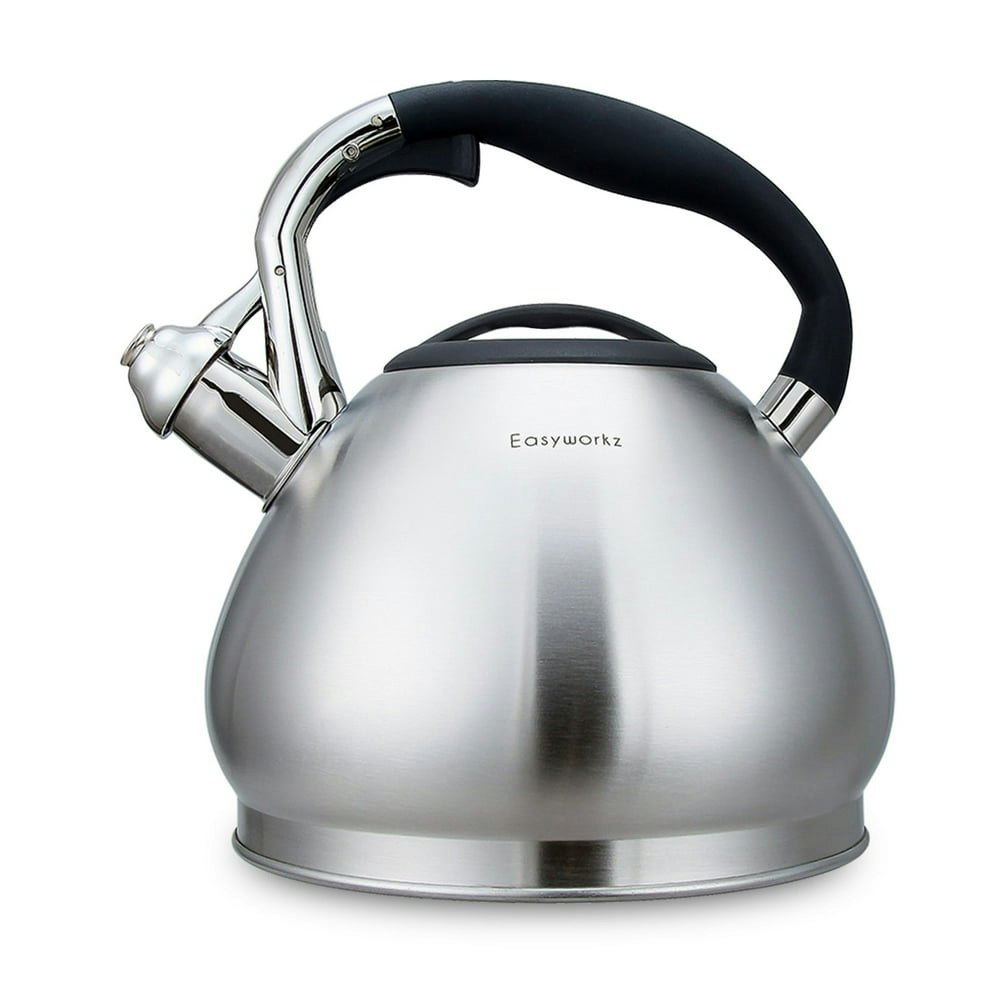 Easyworkz 3L Stainless Steel Whistling Stovetop Tea Kettle: $37.79 Easyworkz 3L Stainless Steel Whistling Stovetop Tea Kettle: $37.79