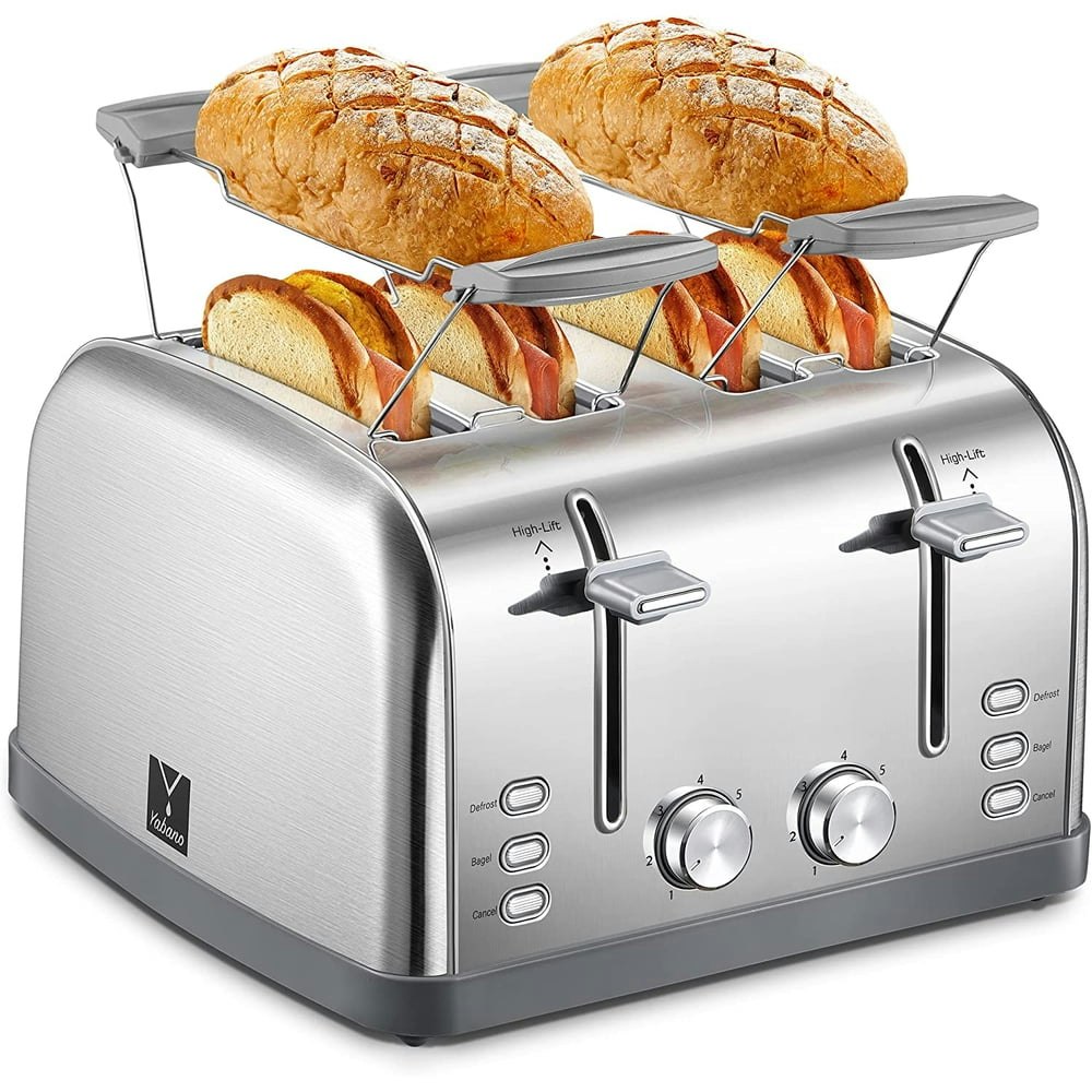 Yabano 4-Slice Toaster: $42.79