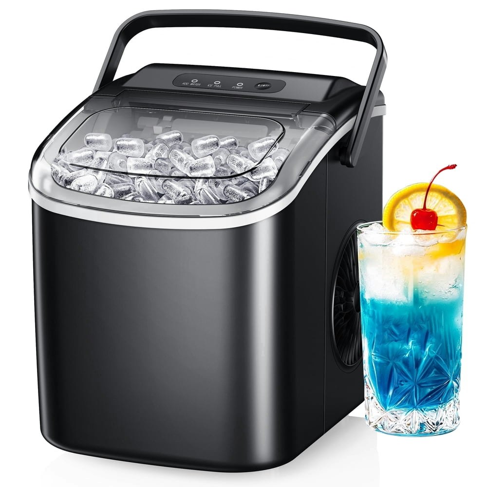 Simzlife Countertop Ice Maker Machine 26 lbs/24H: $64.99
