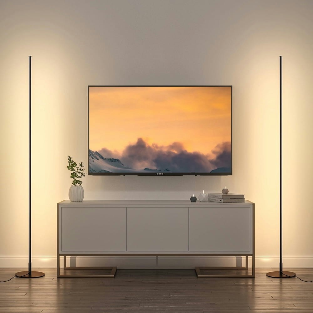Dewenwils LED Corner Floor Lamp 2-Pack: $59.84 Dewenwils LED Corner Floor Lamp 2-Pack: $59.84