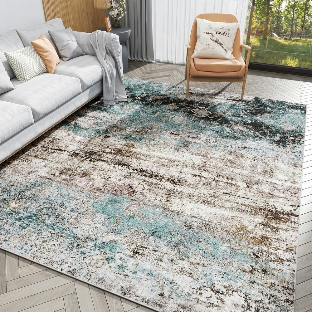 Vunate 5'x7' Washable Area Rug: $35.99 Vunate 5'x7' Washable Area Rug: $35.99