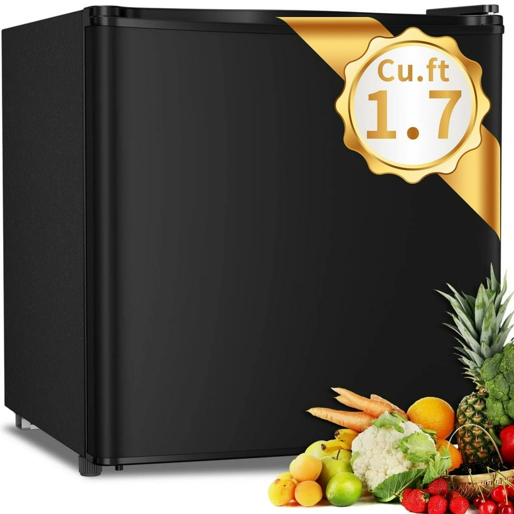 1.7 Cu ft Compact Single Door Refrigerator: $66.92