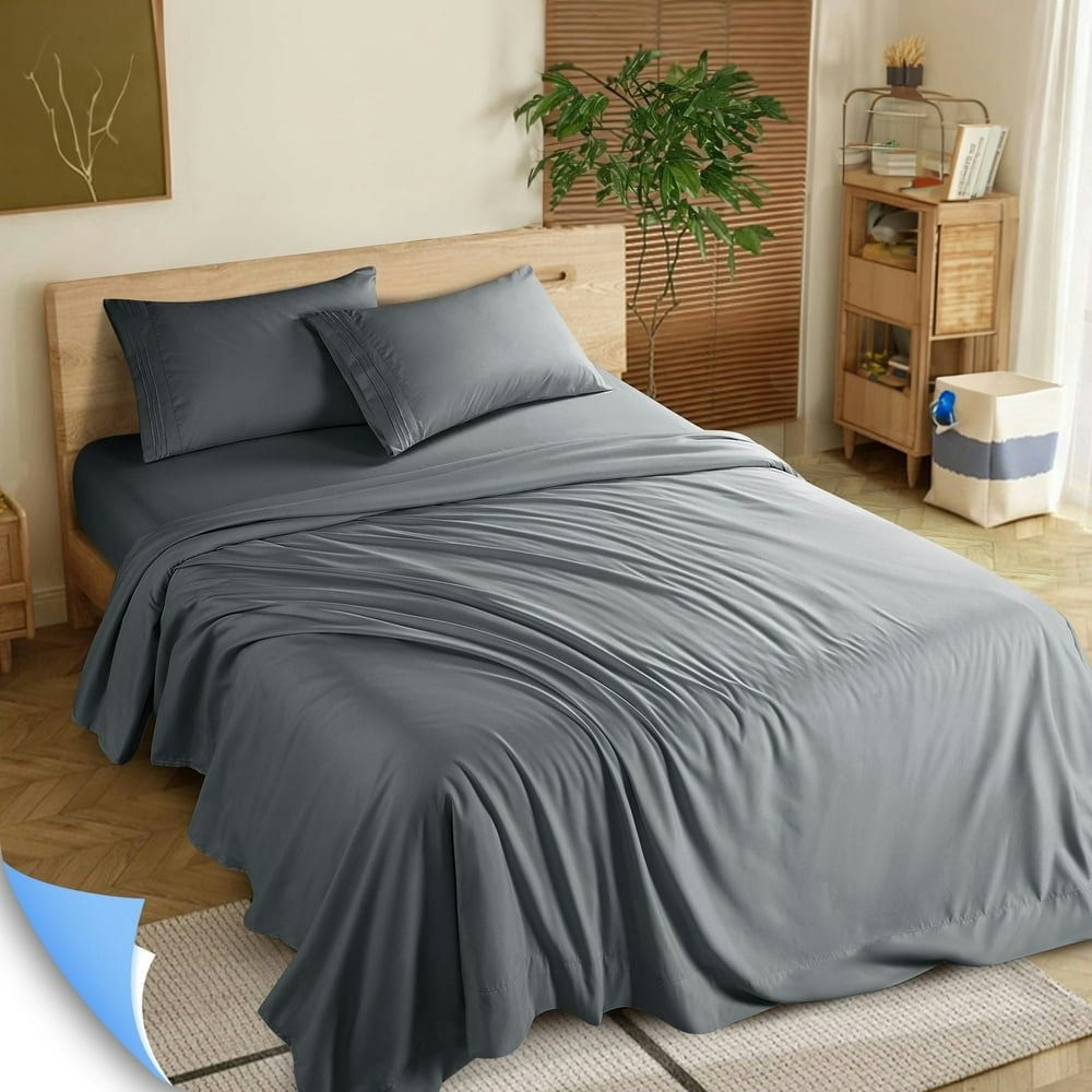 Shilucheng Queen Bed Sheet Set 4-Piece: $16.97 Shilucheng Queen Bed Sheet Set 4-Piece: $16.97
