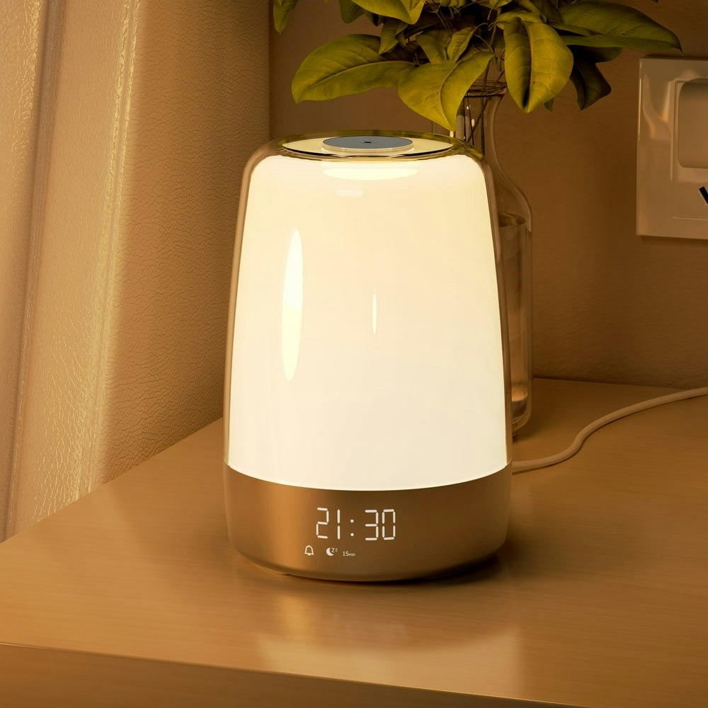 Hansang Sunrise Alarm Clock Wake-Up Light Bedside Lamp: $24.99 Hansang Sunrise Alarm Clock Wake-Up Light Bedside Lamp: $24.99