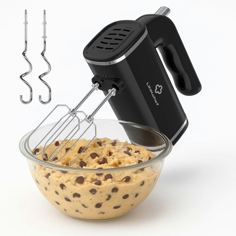 LinkChef 450W 5-Speed Hand Mixer: $18.89 LinkChef 450W 5-Speed Hand Mixer: $18.89