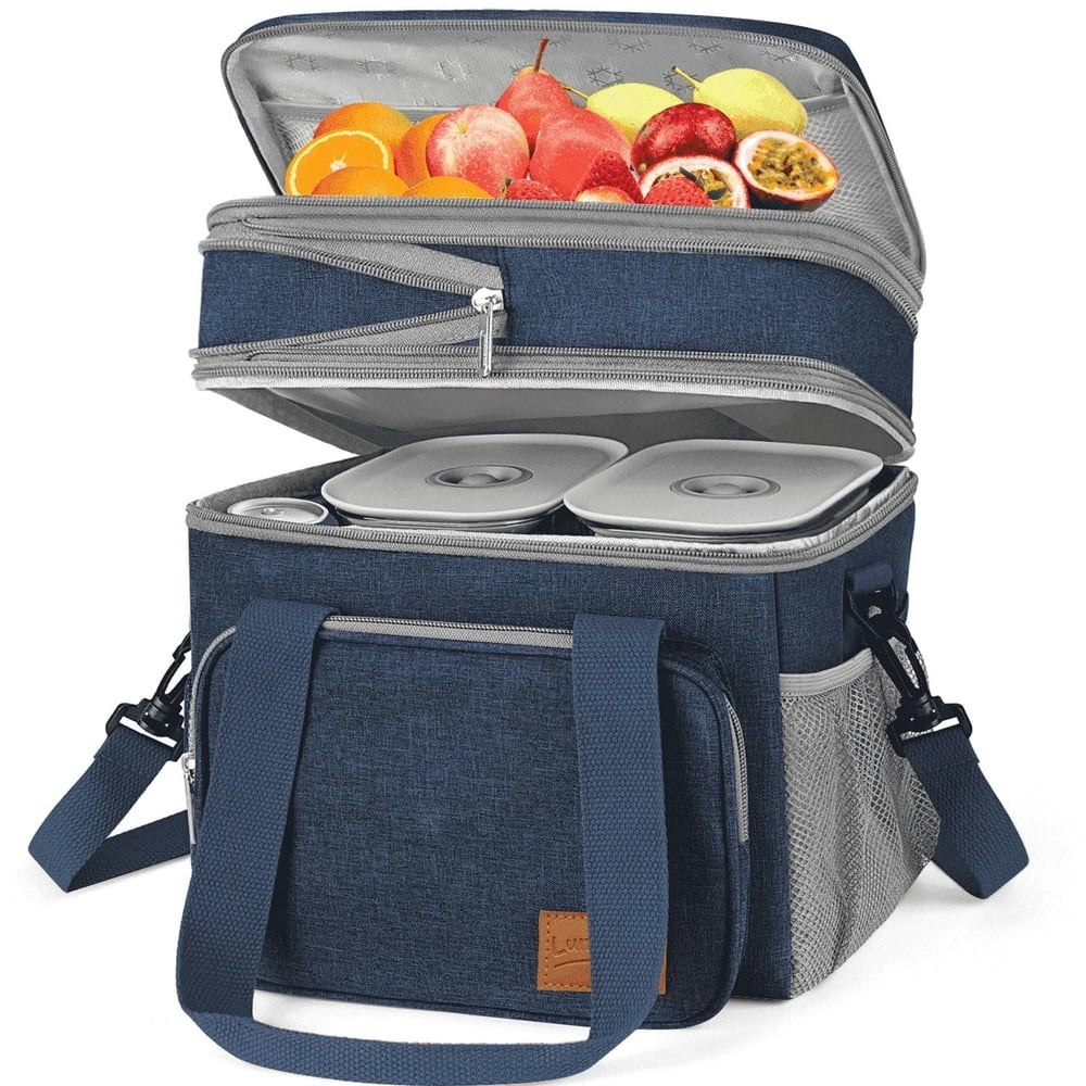 17L Expandable Insulated Lunch Box Bag: $14.39