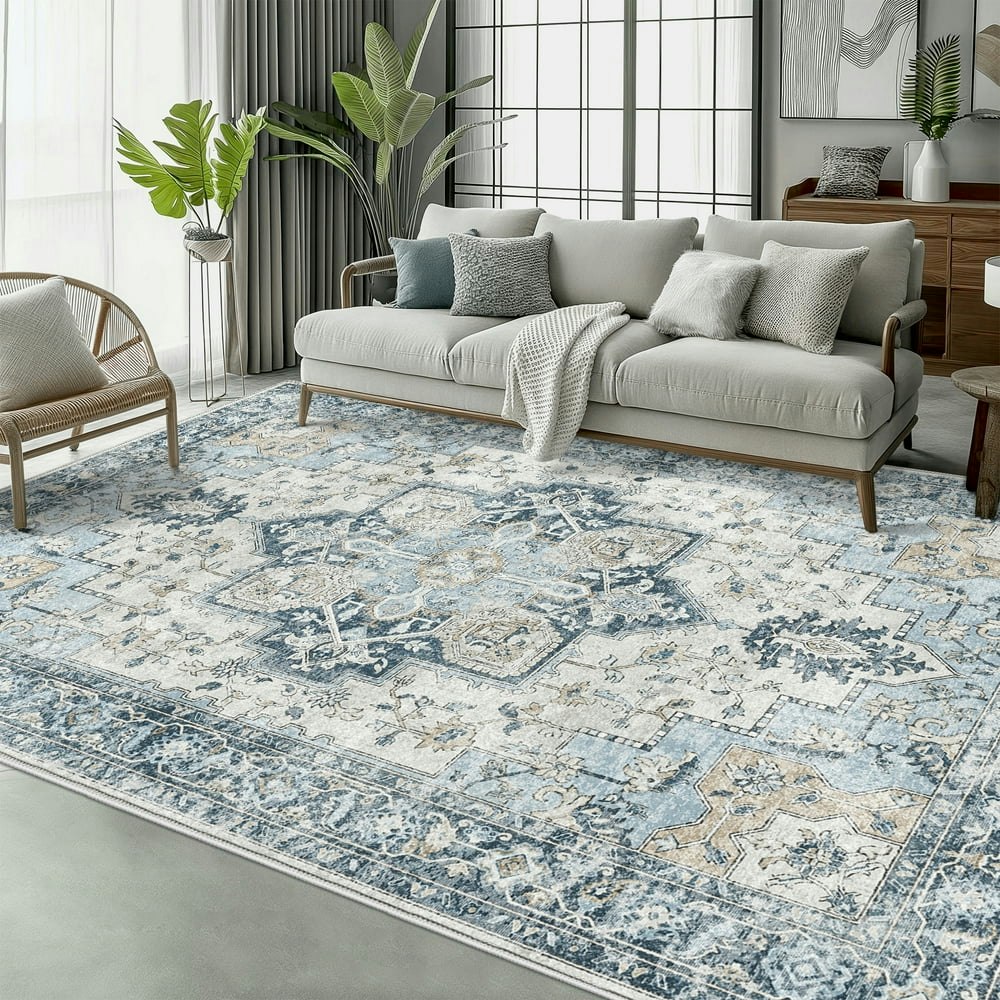 Kueth 8x10 Machine Washable Area Rug: $74.99 Kueth 8x10 Machine Washable Area Rug: $74.99
