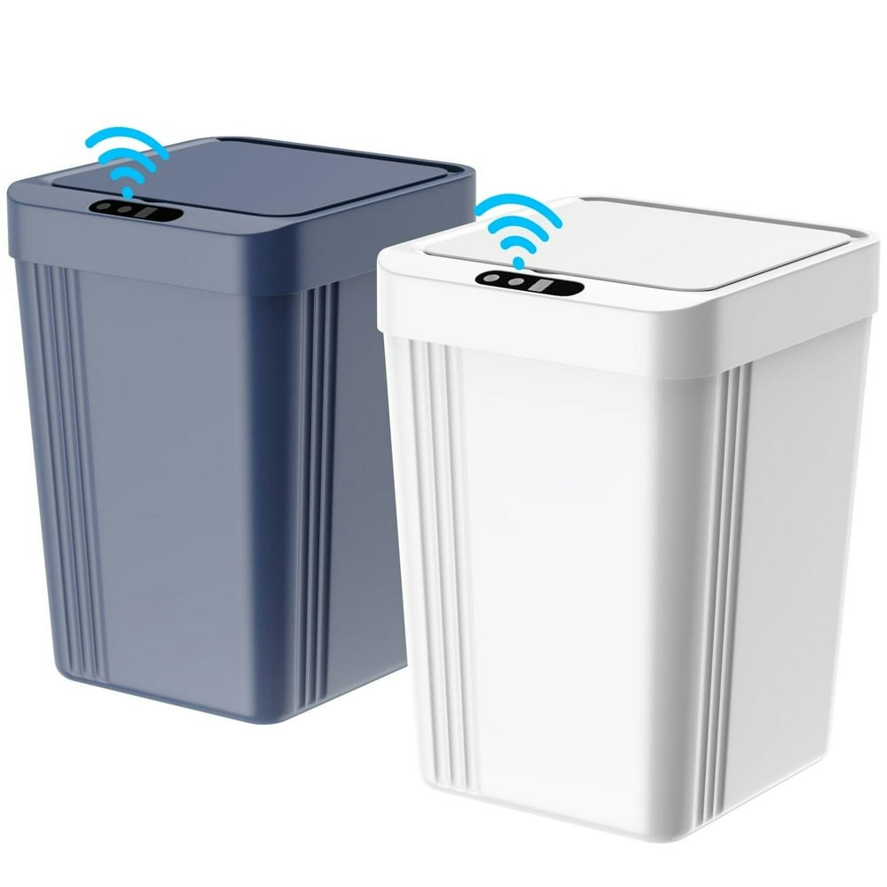 Tinana Smart Sensor Trash Can 2-Pack 3.4-Gallon: $22.99