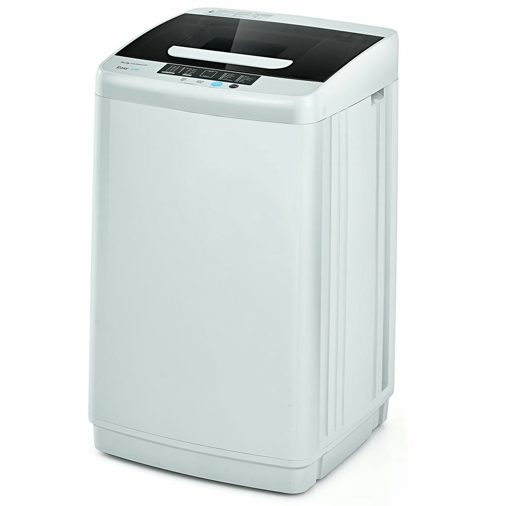 Costway Portable Full-Automatic Washing Machine 8.8lbs with Drain Pump: $189.99