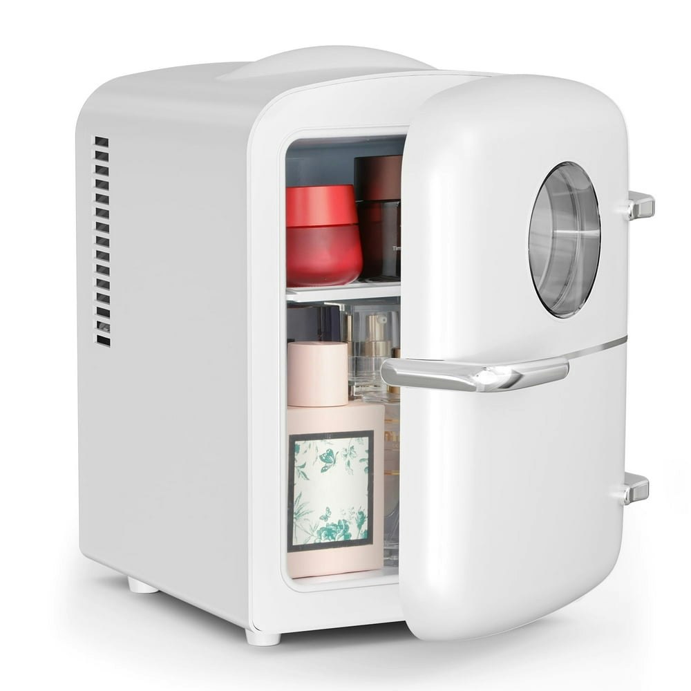Auseo 4-Liter Mini Fridge 6-Can Portable Cooler and Warmer: $36.84
