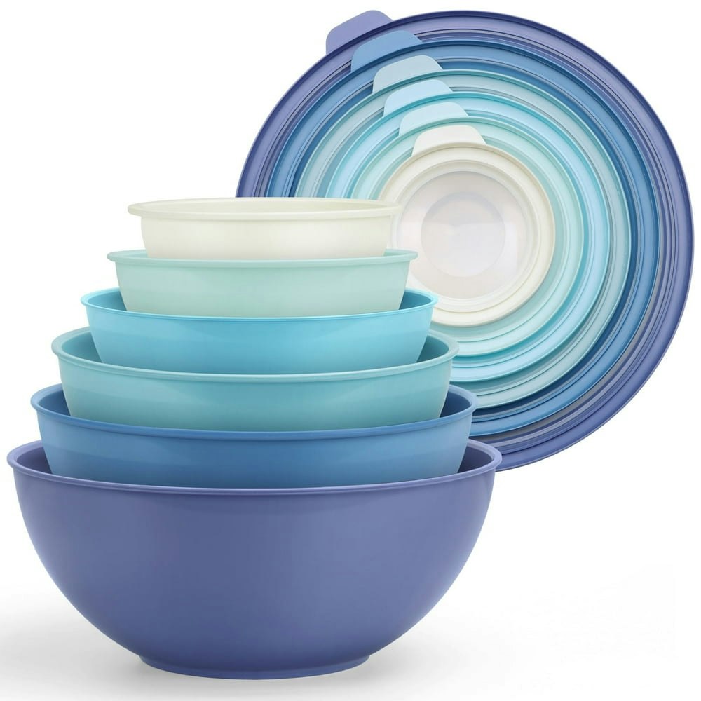Walchoice Mixing Bowls with Lids 6-Pack: $19.99 Walchoice Mixing Bowls with Lids 6-Pack: $19.99