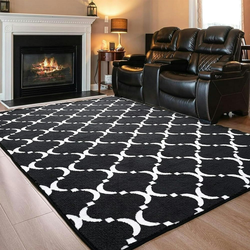 Twinnis 4'x6' Geometric Non-Slip Area Rug: $26.99 Twinnis 4'x6' Geometric Non-Slip Area Rug: $26.99
