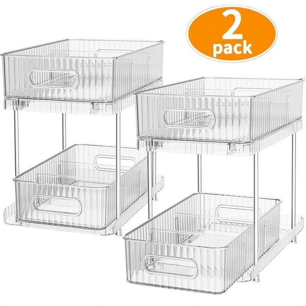 Kisportee Pull Out Under Sink Organizer 2-Pack: $23.39 Kisportee Pull Out Under Sink Organizer 2-Pack: $23.39