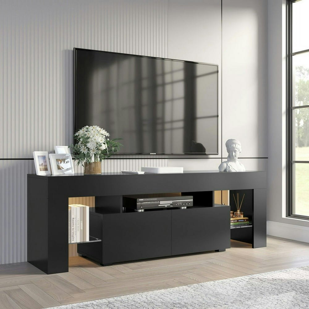 Homall 70" TV Stand with LED Lights: $108.99 Homall 70" TV Stand with LED Lights: $108.99