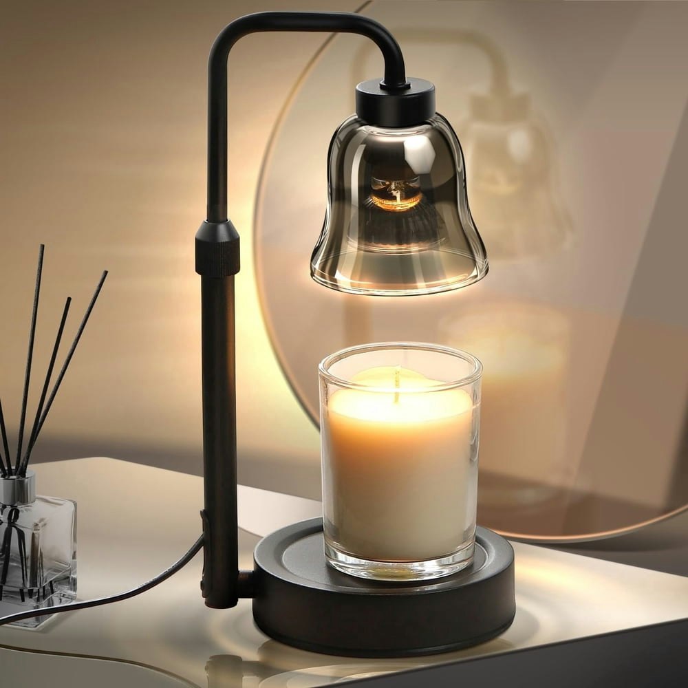 Nurforta Dimmable Candle Warmer Lamp with Timer: $17.99 Nurforta Dimmable Candle Warmer Lamp with Timer: $17.99