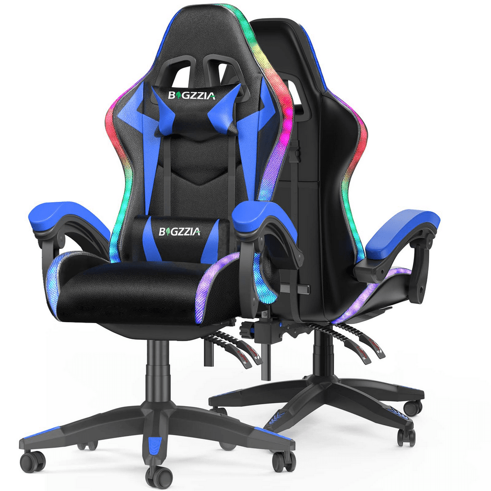 Bigzzia Gaming Chair with LED Lights: $99.99 Bigzzia Gaming Chair with LED Lights: $99.99