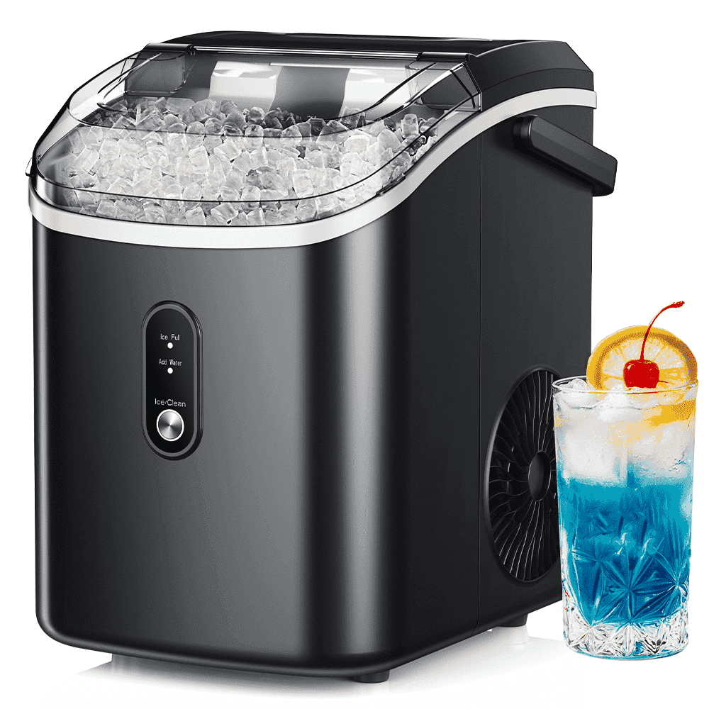 Simzlife Nugget Ice Maker Countertop with Auto-Cleaning Black: $139.98 Simzlife Nugget Ice Maker Countertop with Auto-Cleaning Black: $139.98