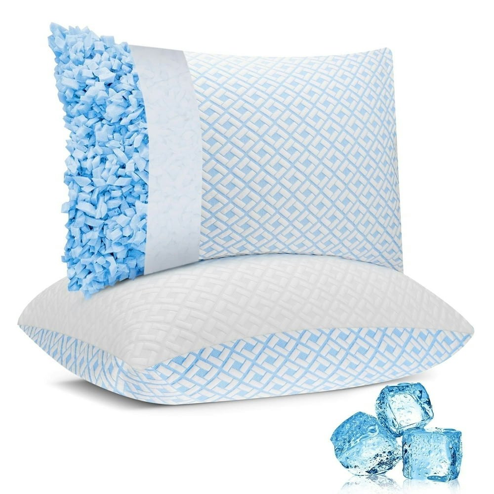 Sormag Cooling Shredded Memory Foam Bed Pillows Queen Size 2-Pack: $33.99 Sormag Cooling Shredded Memory Foam Bed Pillows Queen Size 2-Pack: $33.99