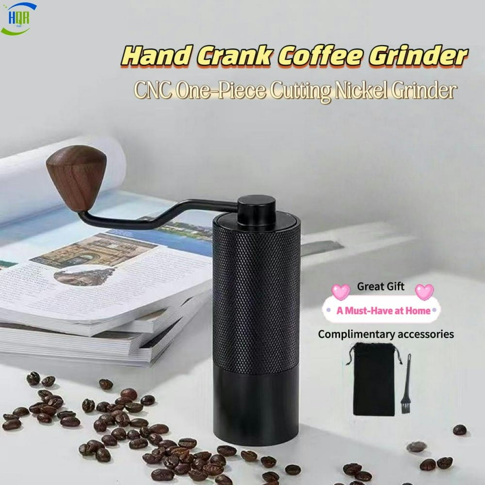 Manual Stainless Steel Adjustable Burr Coffee Grinder: $23.68