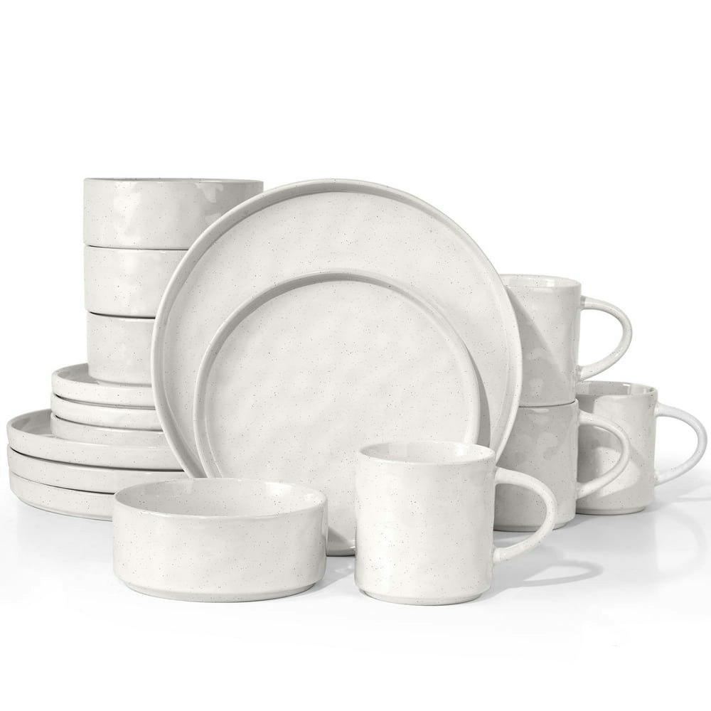Vesteel 16-Piece Stoneware Dinnerware Set for 4: $49.99