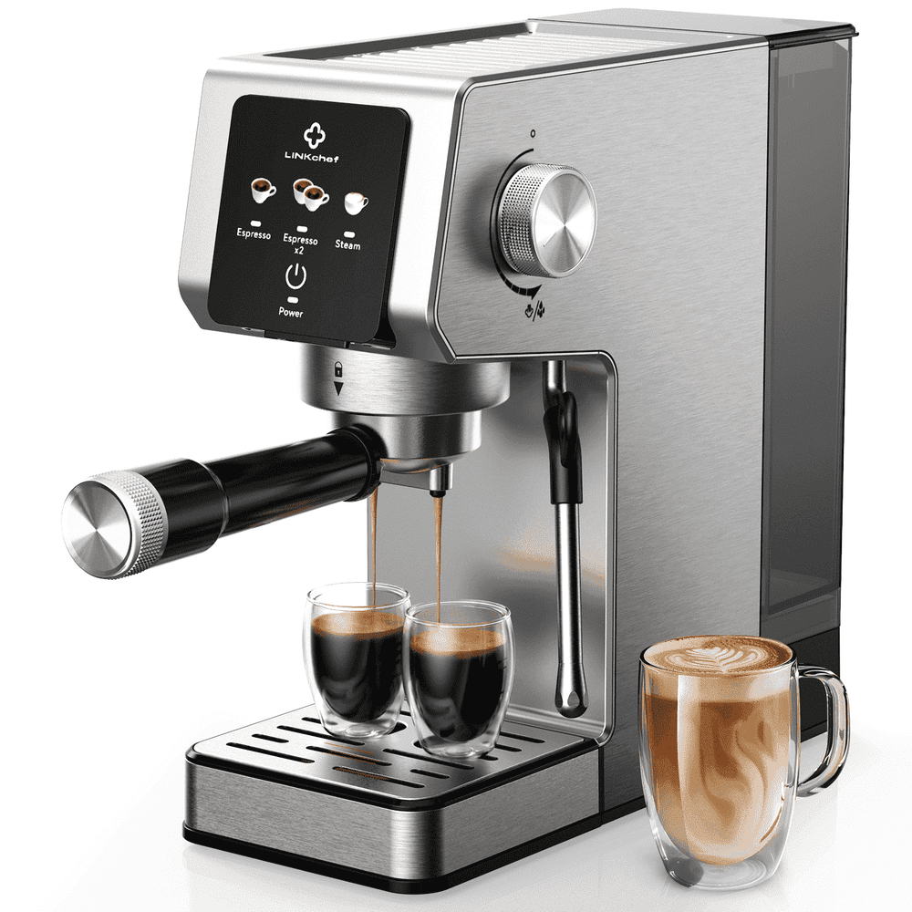 Linkchef 20-Bar Espresso Machine with Automatic Steam Wand: $84.99 Linkchef 20-Bar Espresso Machine with Automatic Steam Wand: $84.99