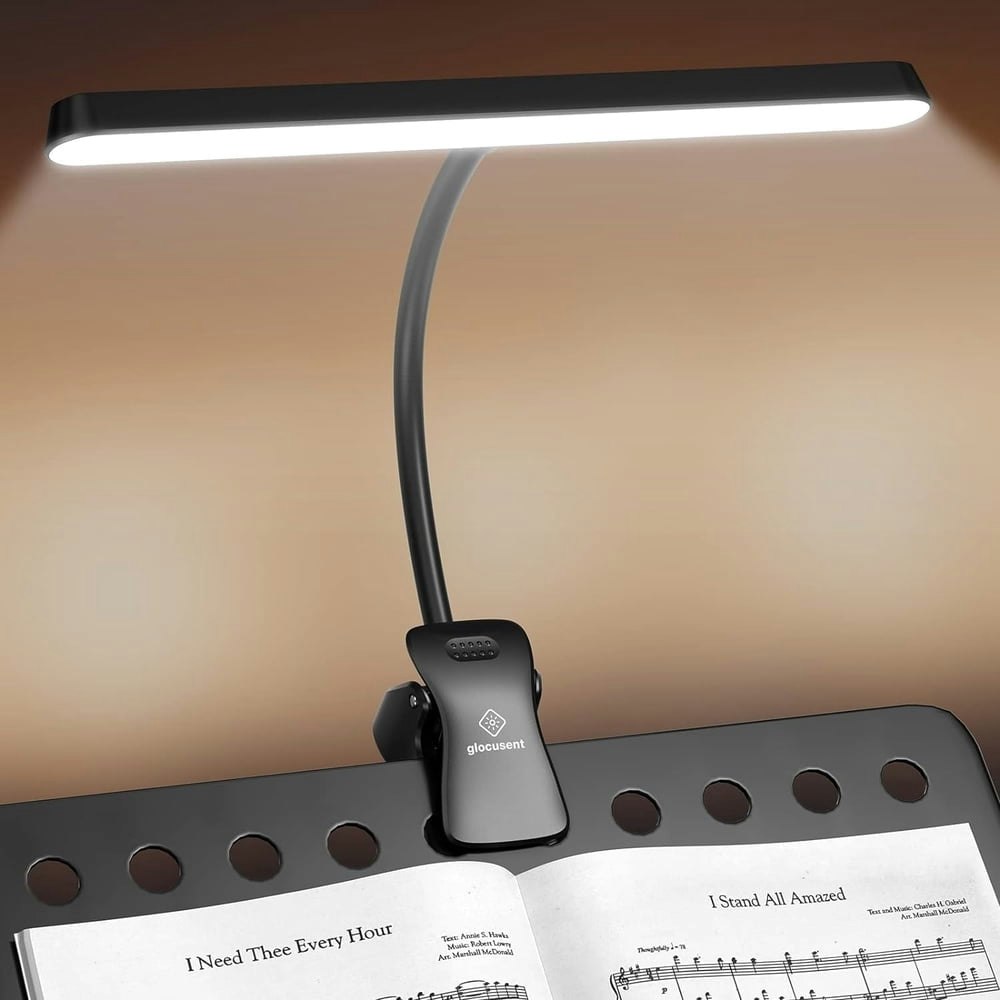 Glocusent 57 LED Rechargeable Music Stand Light: $24.99 Glocusent 57 LED Rechargeable Music Stand Light: $24.99