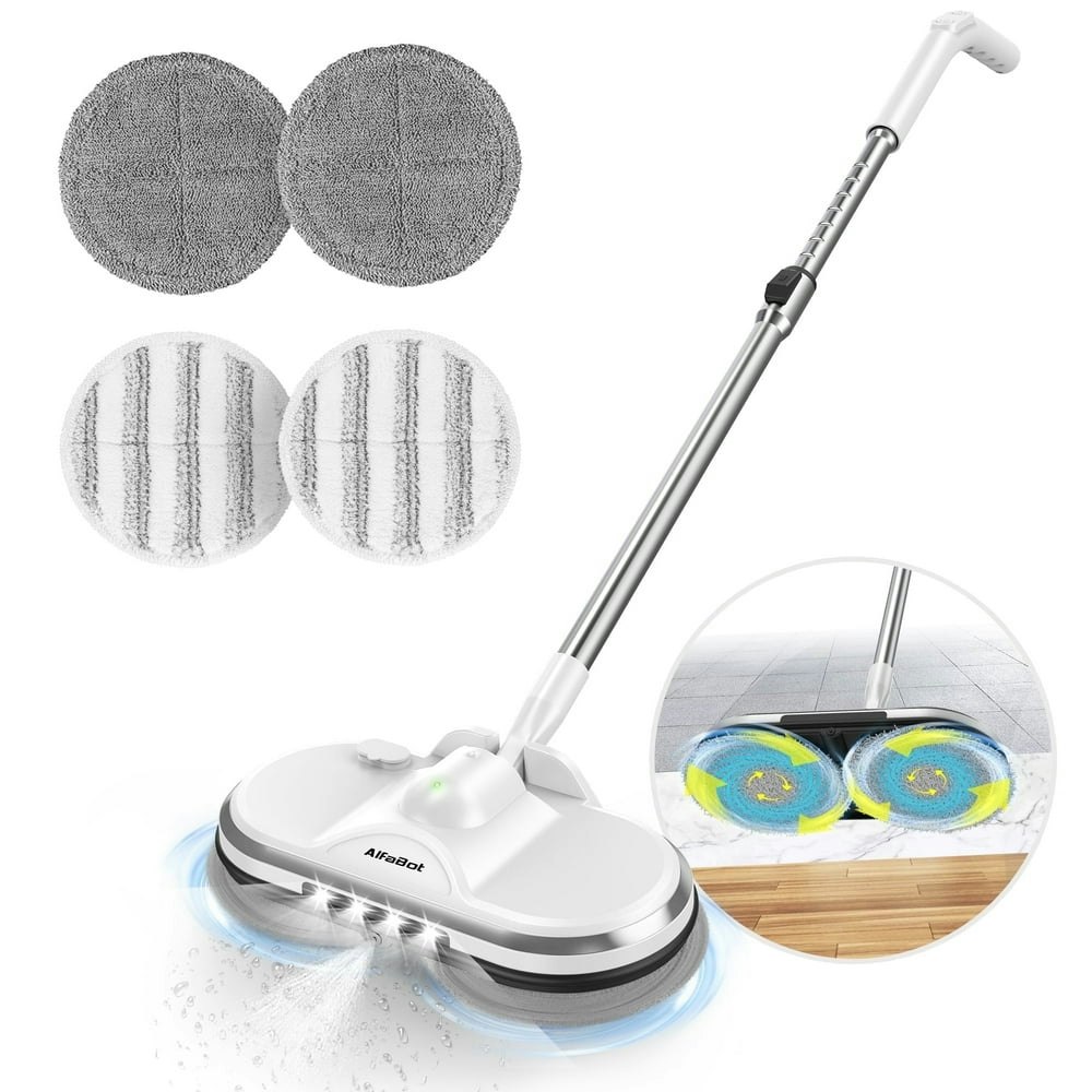 AlfaBot Cordless Electric Spin Mop: $69.99