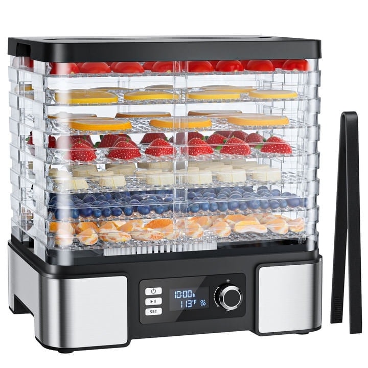 Foukus 7-Tray Food Dehydrator Machine: $44.99 Foukus 7-Tray Food Dehydrator Machine: $44.99