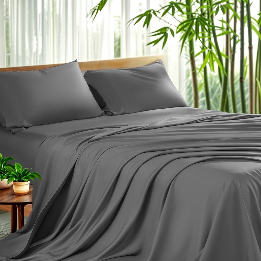 Sonoro Kate Bamboo Cooling Bed Sheet Set 4-Piece Queen: $21.99 Sonoro Kate Bamboo Cooling Bed Sheet Set 4-Piece Queen: $21.99